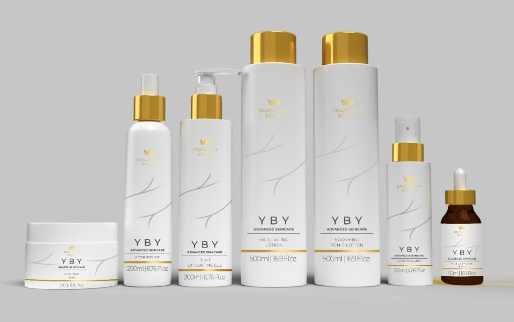 A line of seven cosmetics products called YNY created by Majetic Day Spa