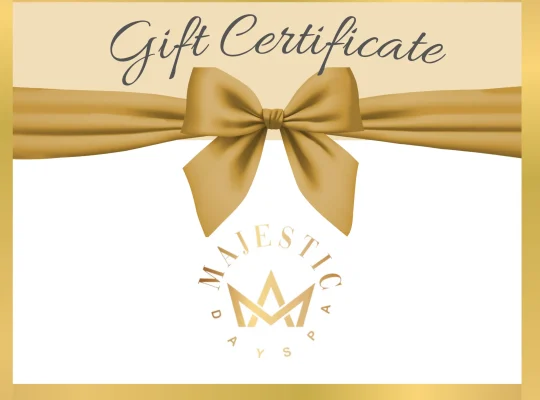 Majestic Website Gift Certificate Majestic Website Gift Certificate